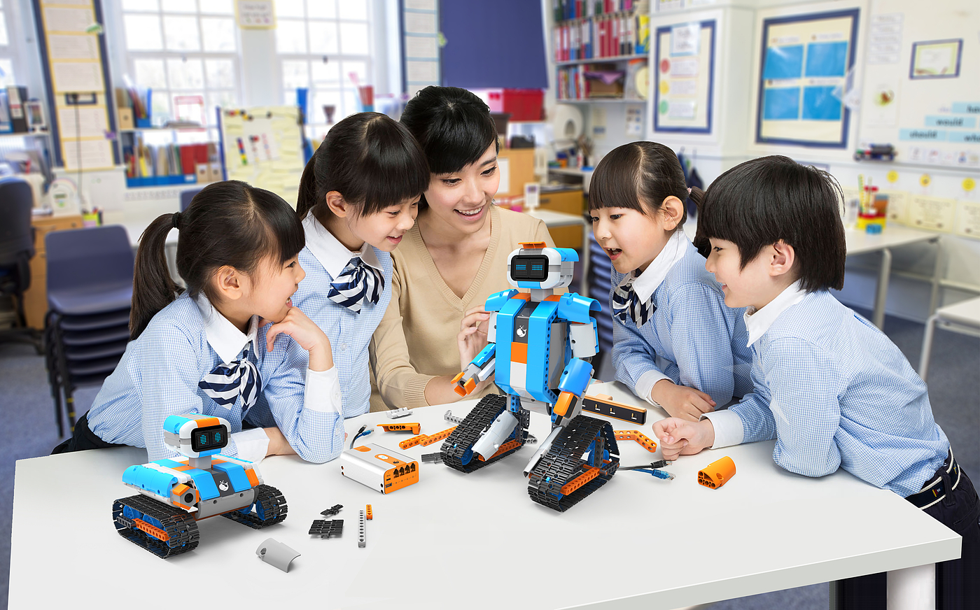 机器人，玩具，互动，