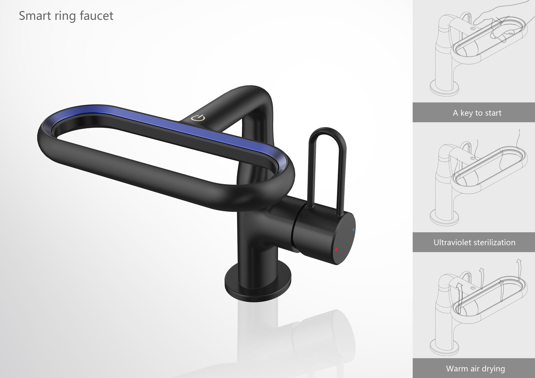 reddot，Sanitary ware，water tap，2019 red dot product design award，