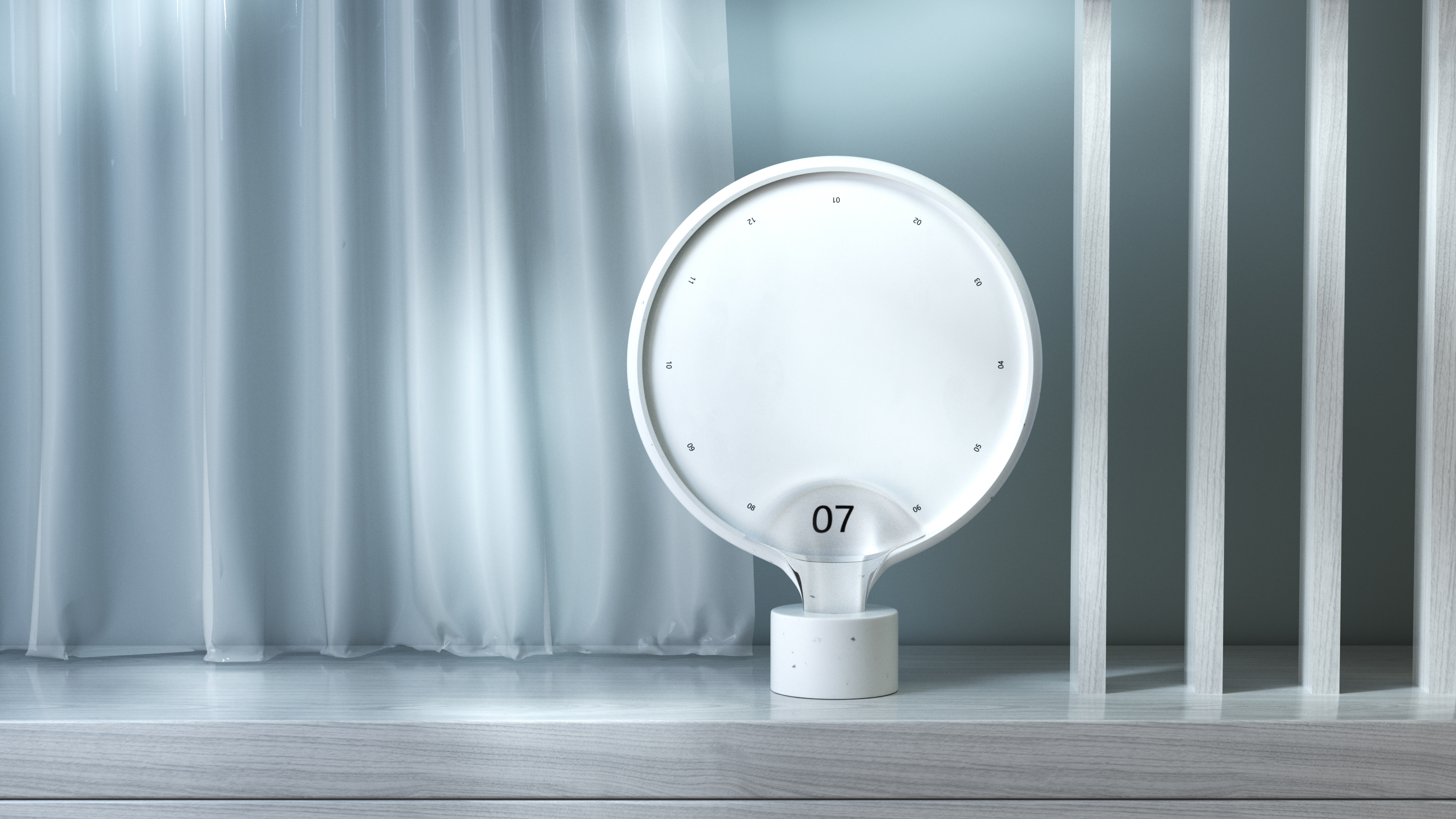 Clock，enlarge，focusing，product design，