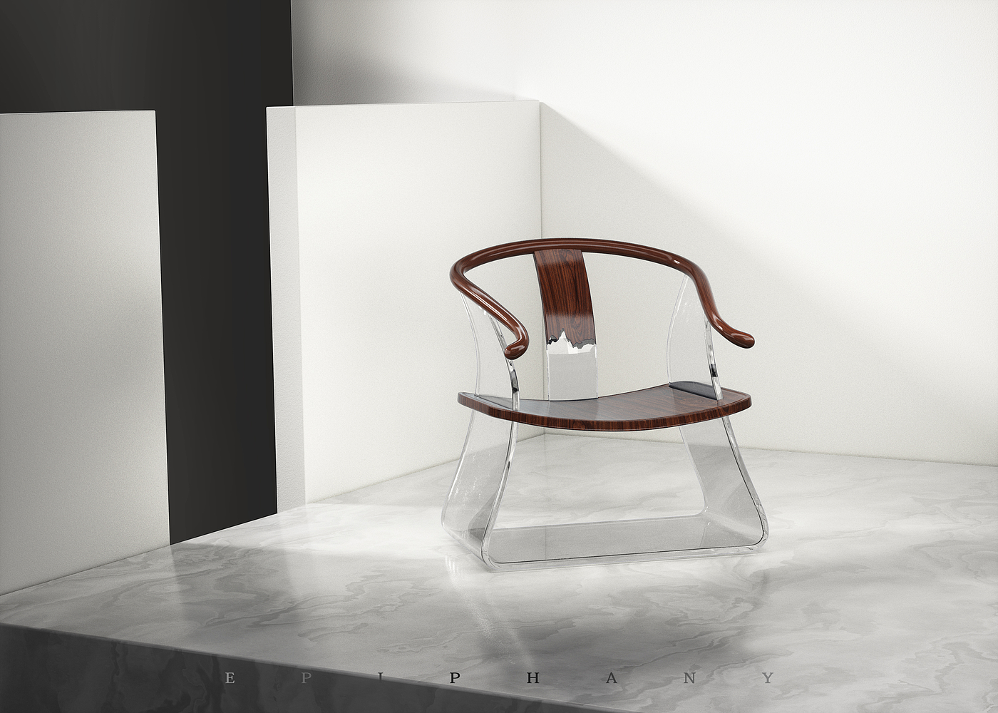 椅子，中国风，木，透明，产品设计，