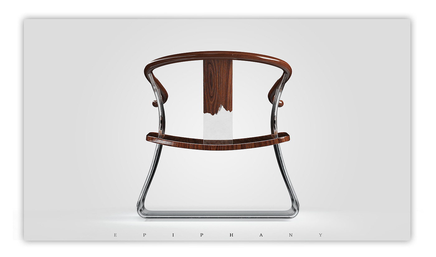 椅子，中国风，木，透明，产品设计，