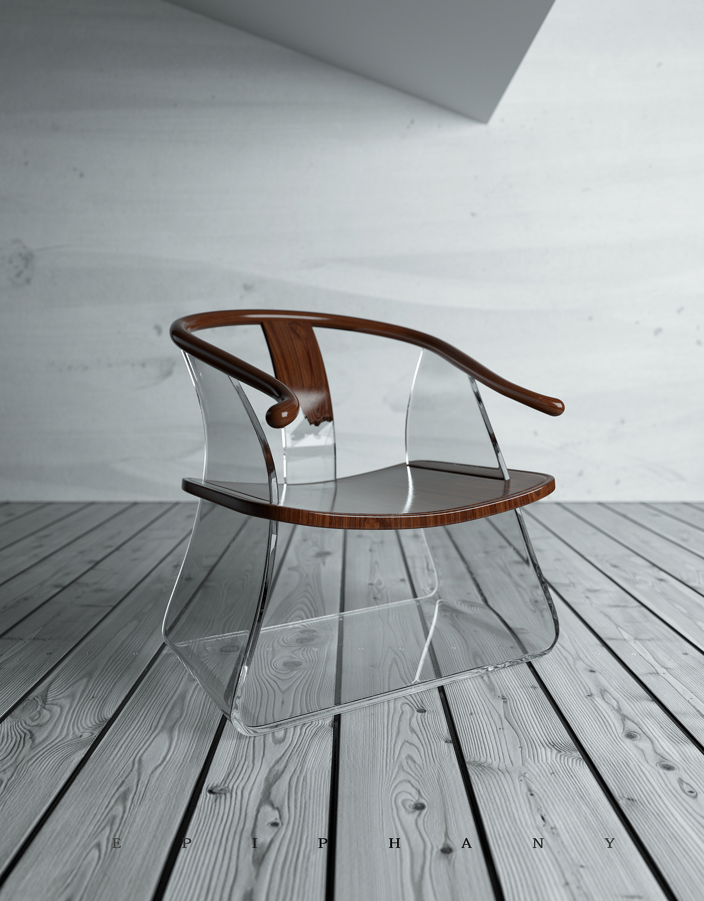 chair，Chinese style，wood，transparent，product design，