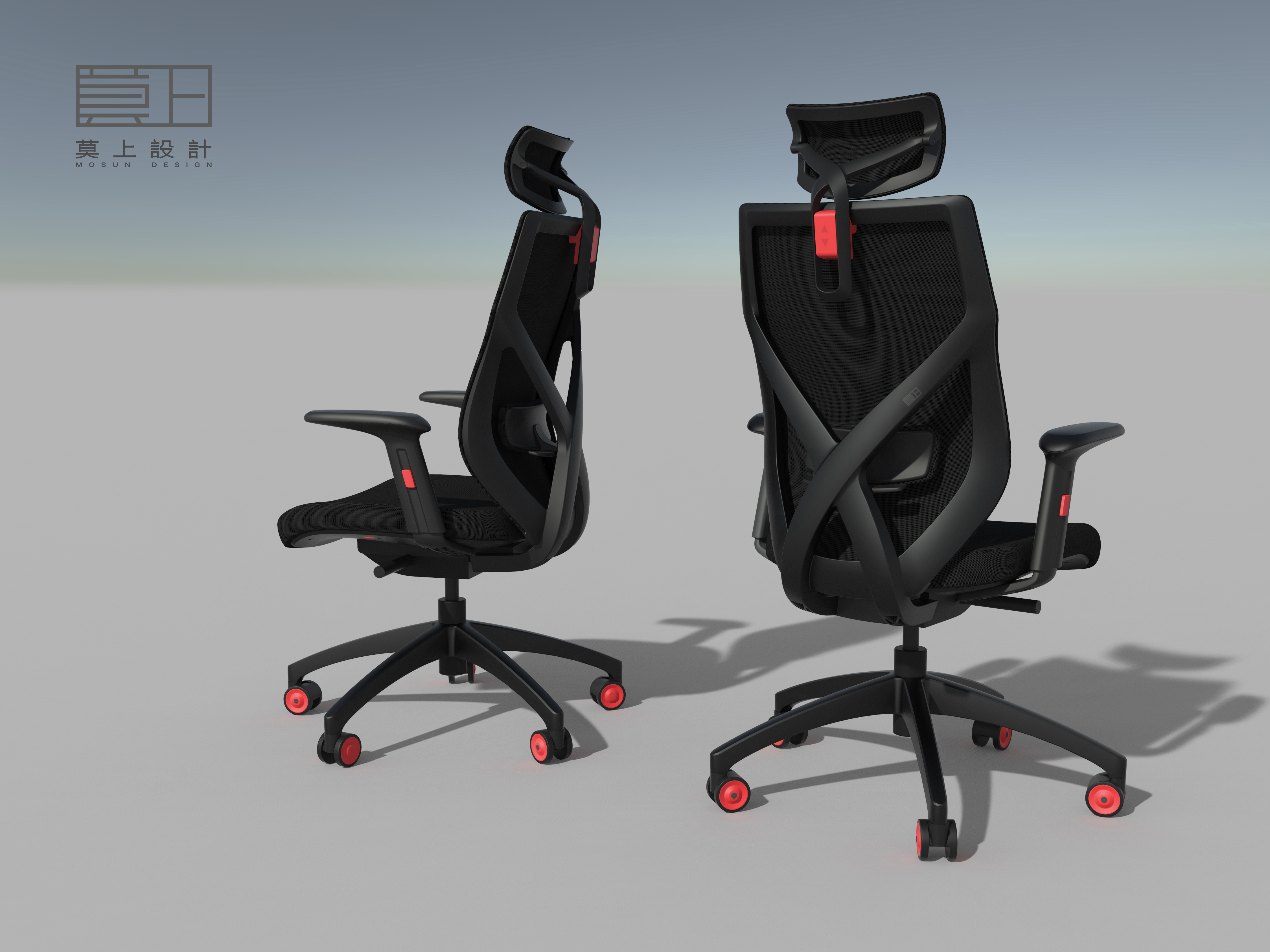 Office chair design，furniture design ，product design，
