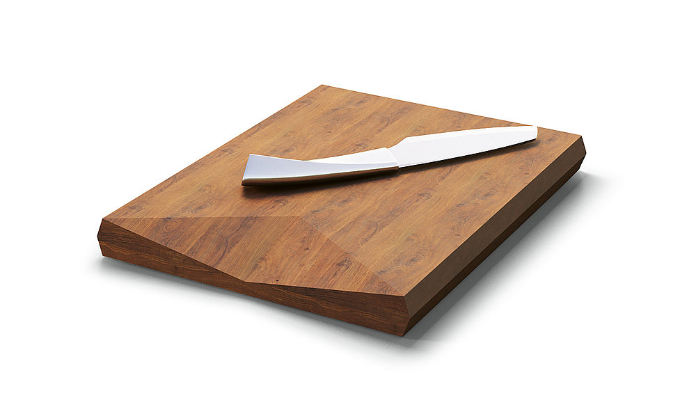 Inclined plane，Vegetable board，UBRD Level，reddot，Red dot award，2019 red dot product design award，Walnut，