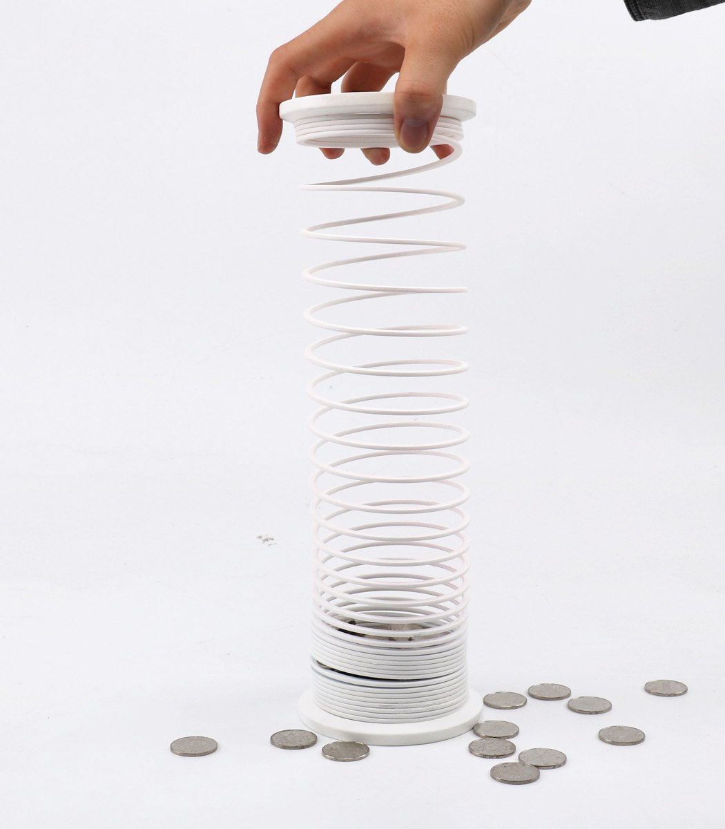 Simplicity，Tray，Spring，Piggy bank，