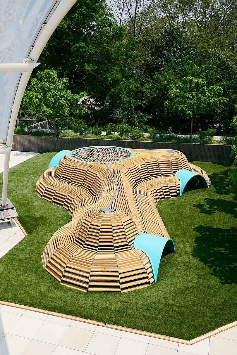Hammock，to climb，Outdoor installation，Free exploration，woodiness，Interactive scene，Game device，