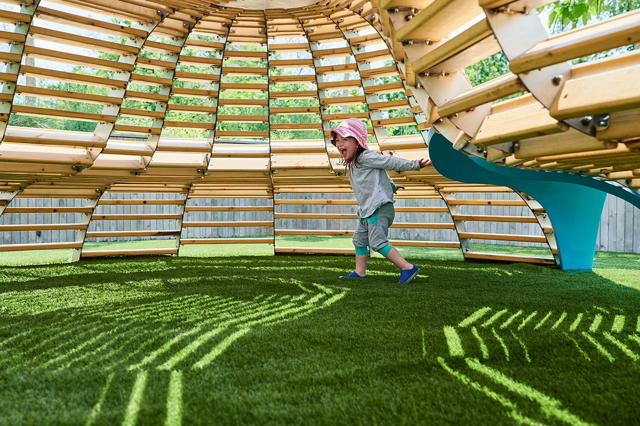 Hammock，to climb，Outdoor installation，Free exploration，woodiness，Interactive scene，Game device，