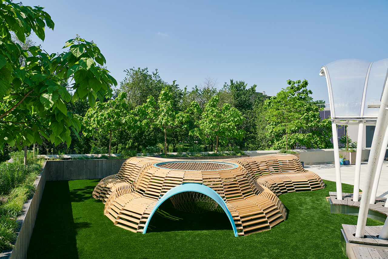 Hammock，to climb，Outdoor installation，Free exploration，woodiness，Interactive scene，Game device，