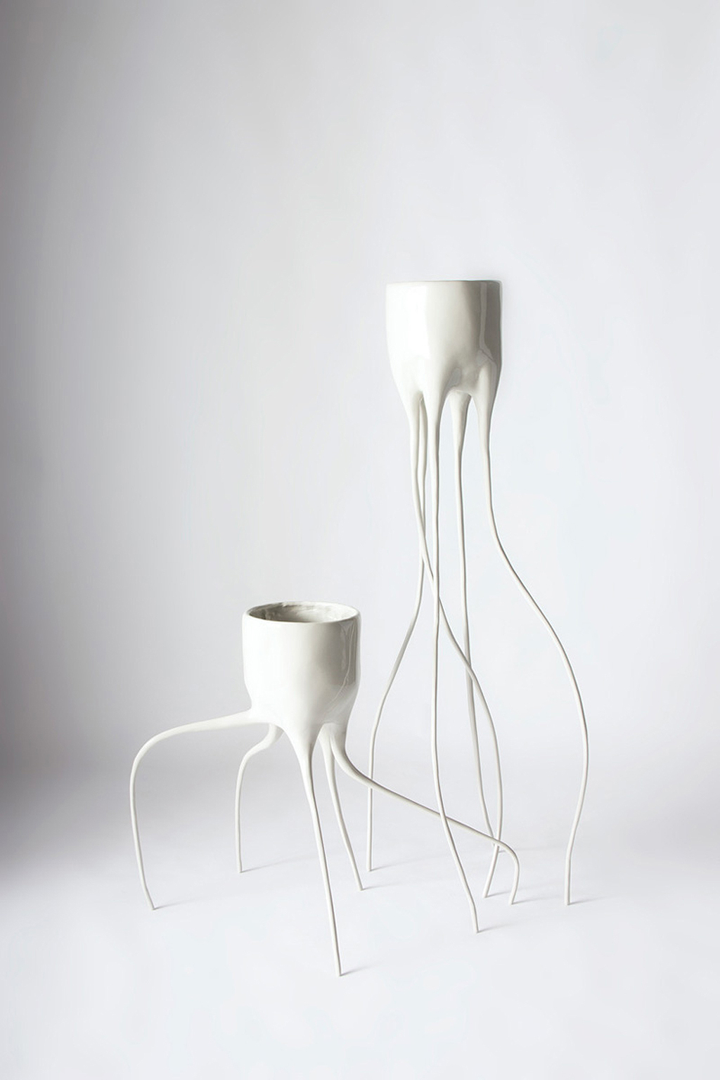 Flowerpot，ceramics，Home Furnishing，Twist，originality，