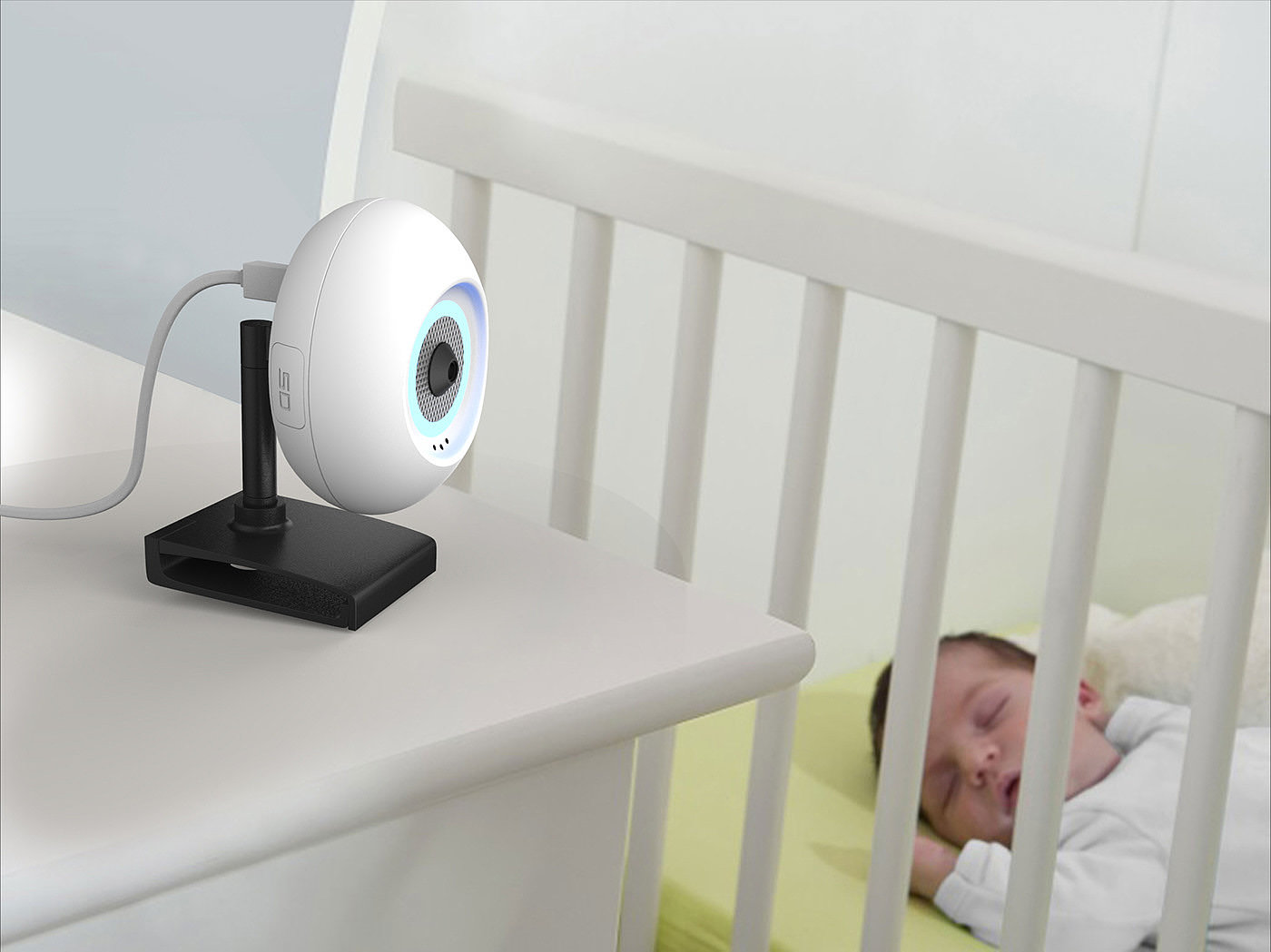 wifi，Bluetooth，interactive，bedside，baby，monitor，