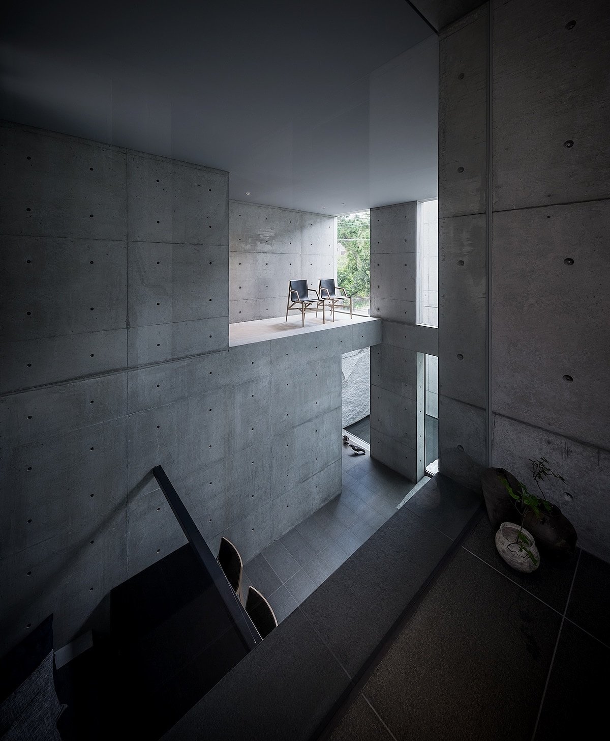 室内设计，日本，混凝土，极简，建筑设计，