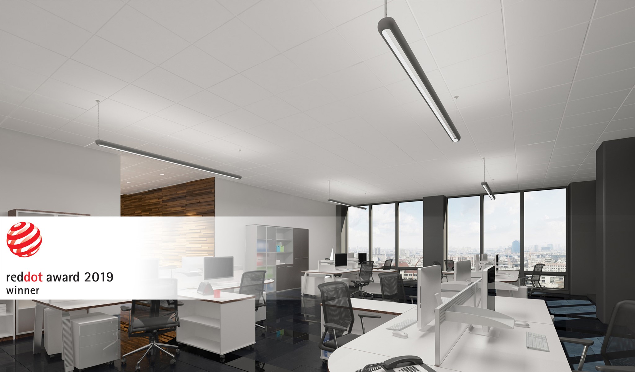 Lighting tools，a chandelier，2019 red dot product design award，Sero，