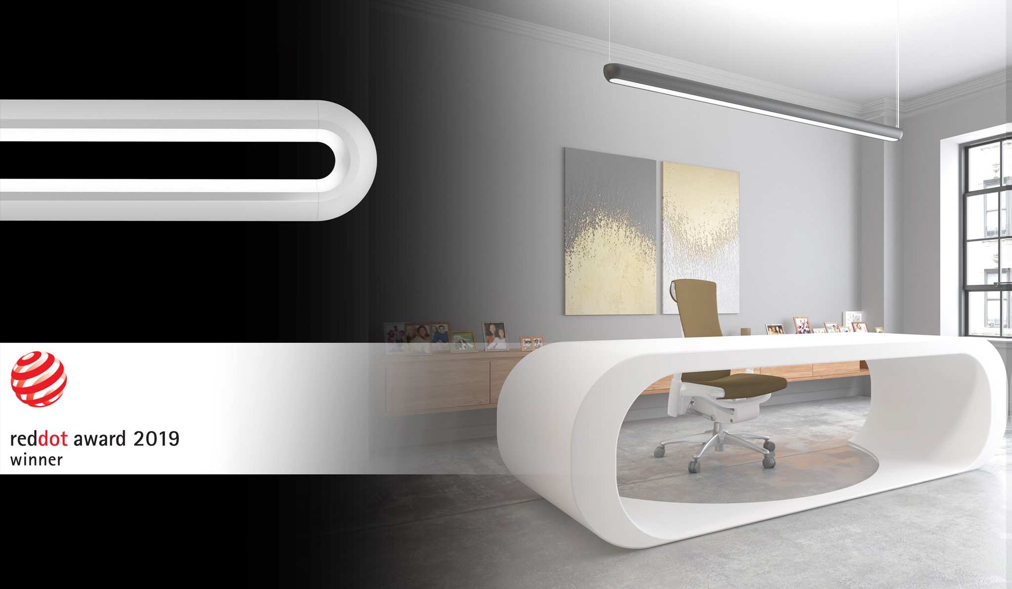 Lighting tools，a chandelier，2019 red dot product design award，Sero，