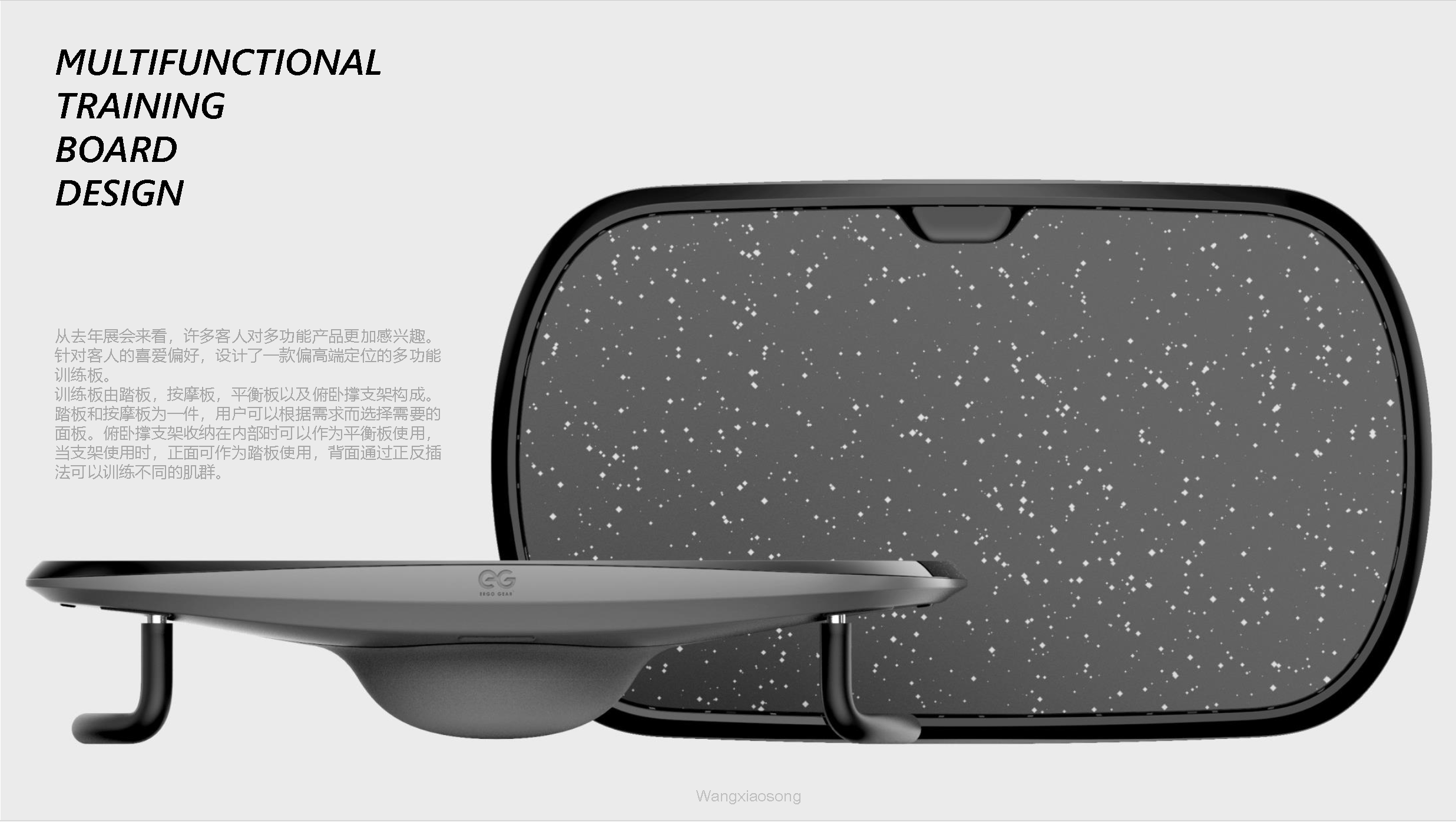 Bodybuilding，multi-function，Balance plate，massage，strength training，