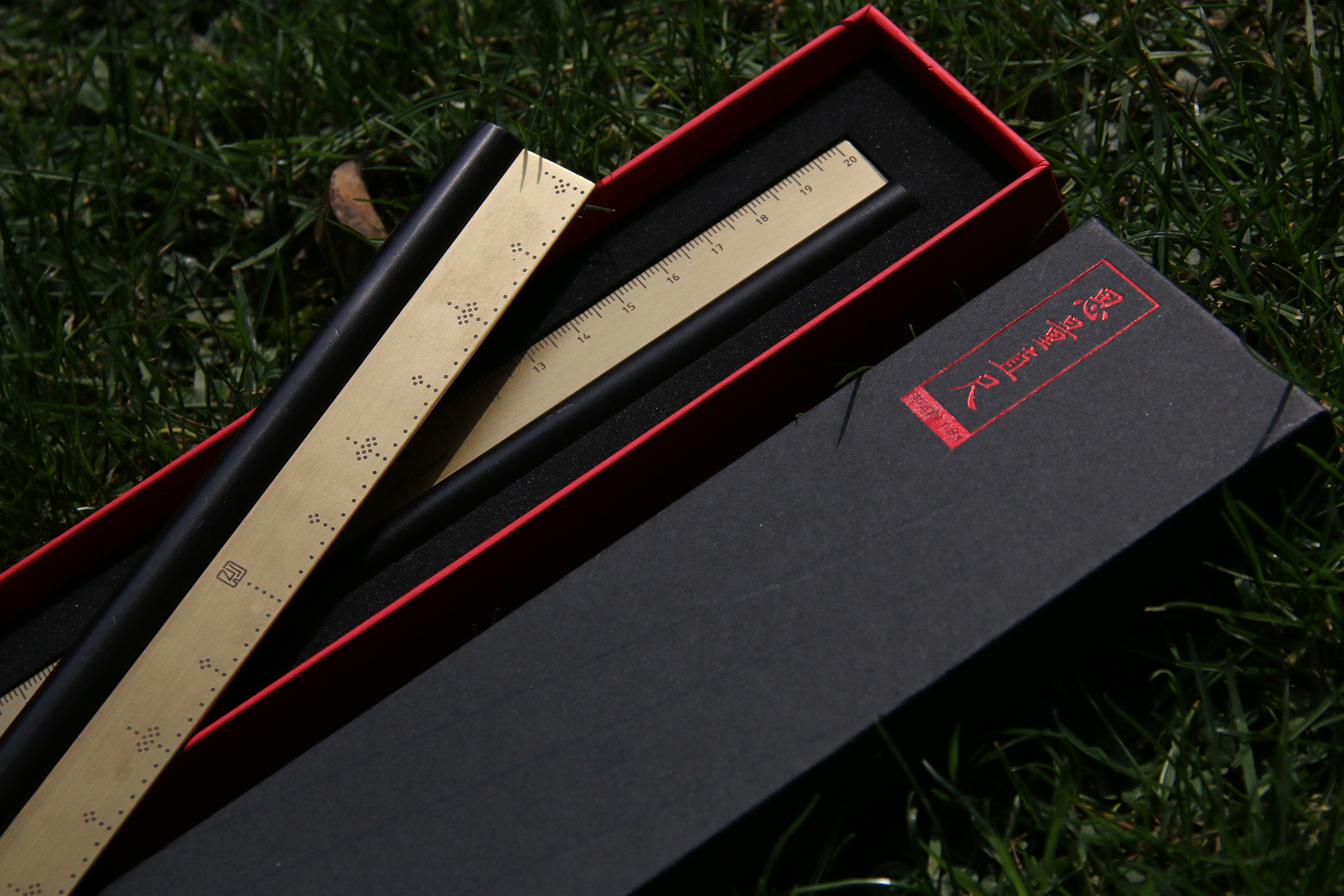 Craftsmanship，Stationery，Contemplative ruler，ruler，original，Cultural creation，