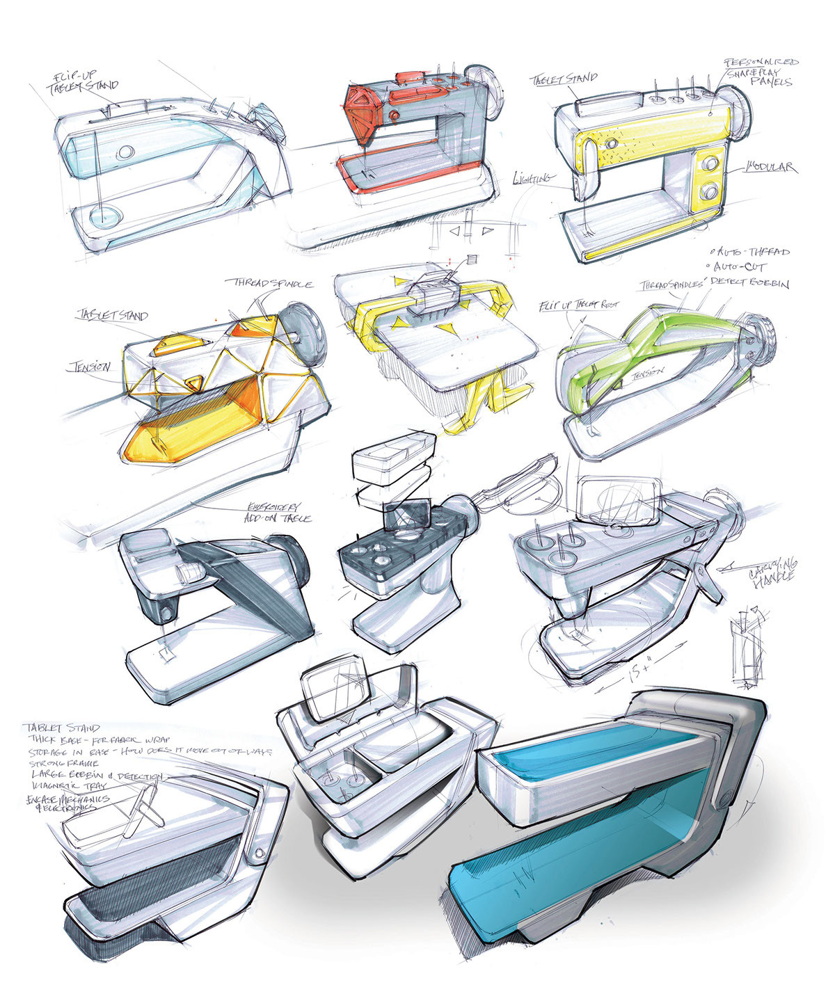 industrial design，life，sewing，Home，