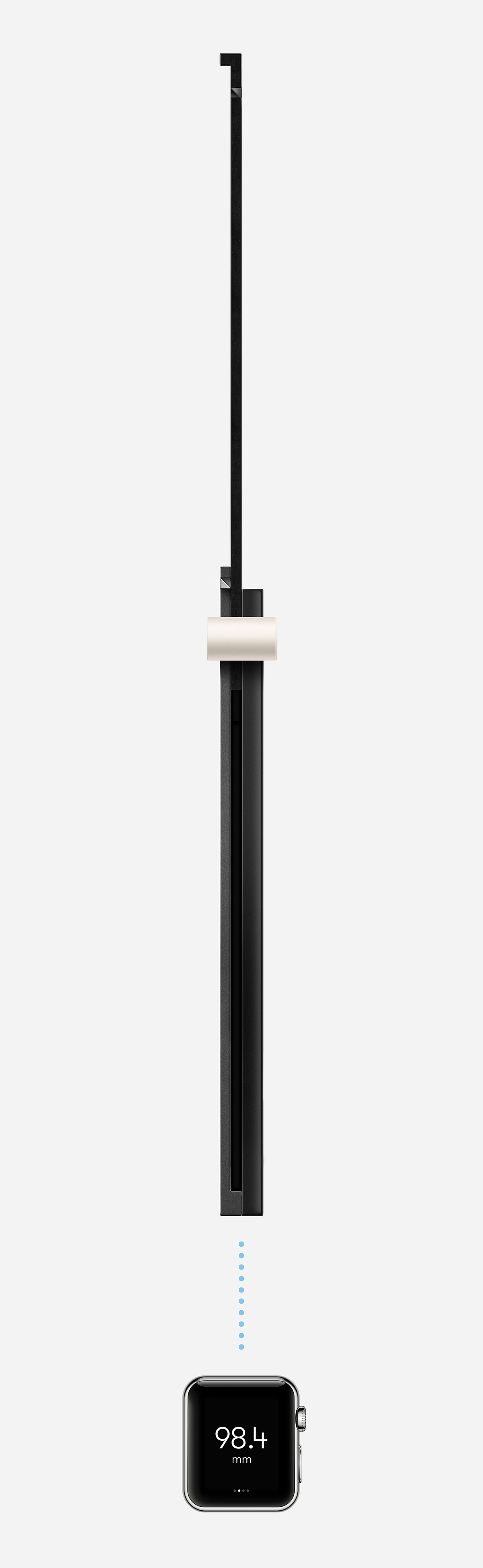 RUKI Token，Sync phone，calipers，intelligence，black，