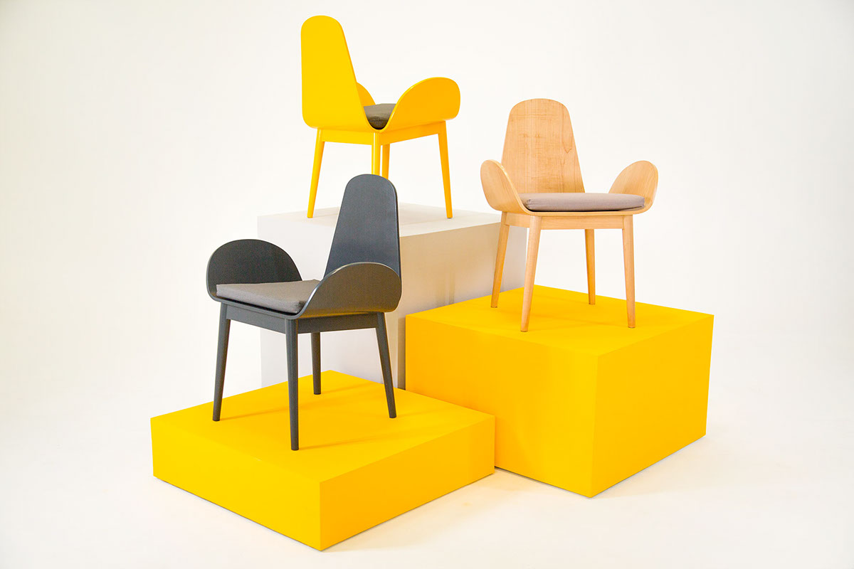 Modern technology，handicraft，woodiness，Plywood，chair，W Chair，