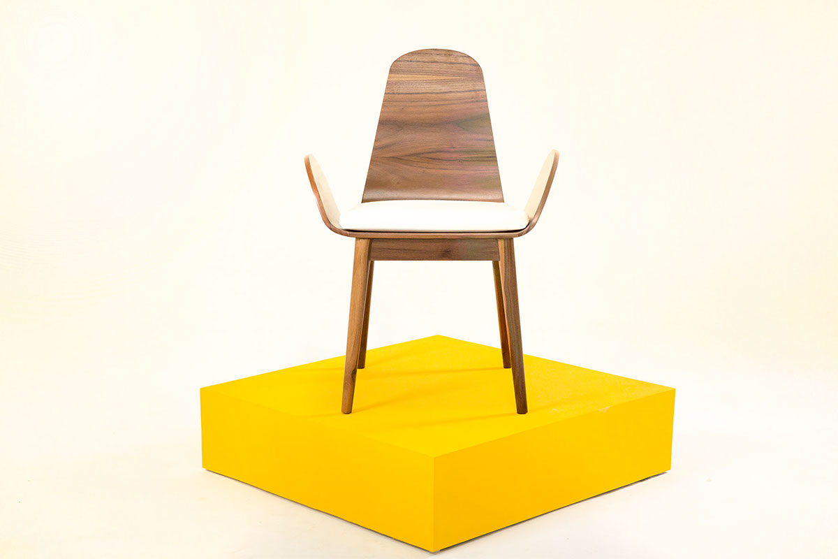 Modern technology，handicraft，woodiness，Plywood，chair，W Chair，