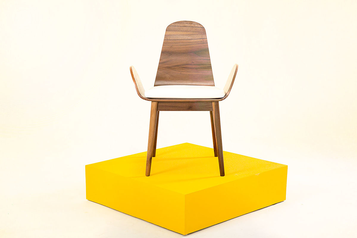 Modern technology，handicraft，woodiness，Plywood，chair，W Chair，