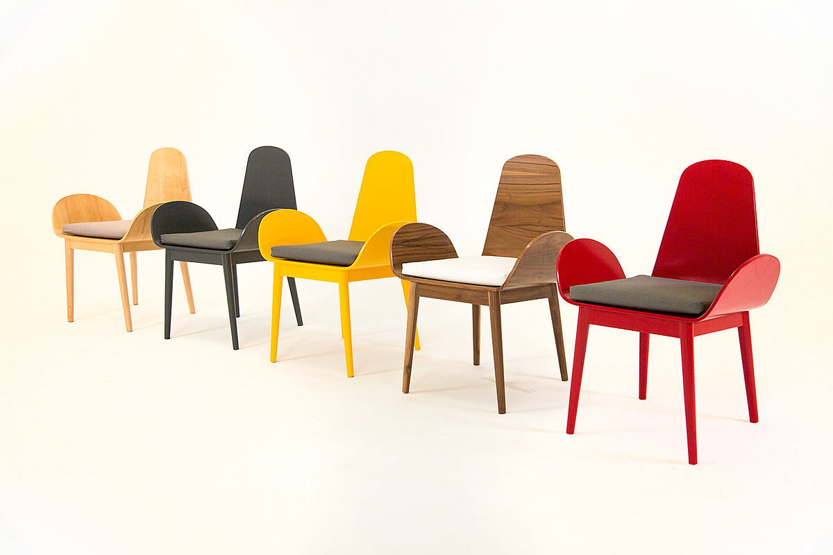 Modern technology，handicraft，woodiness，Plywood，chair，W Chair，