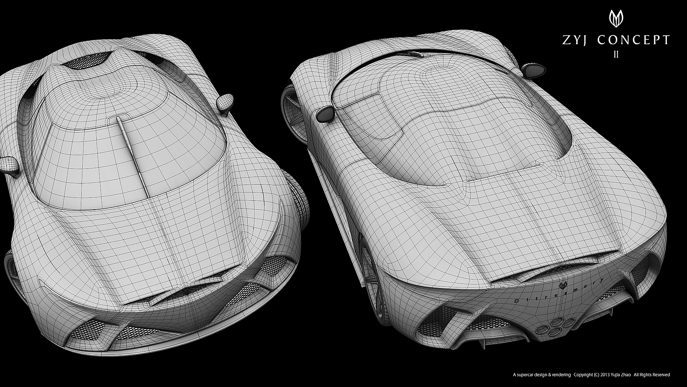 跑车，ZYJ，概念，设计，
