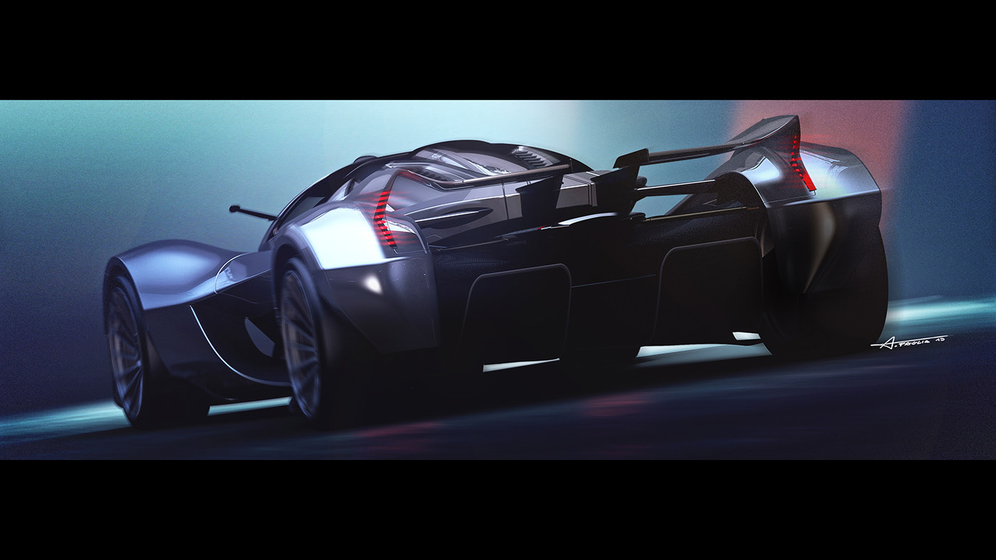 Car wing，Cool，open car，Sports car，