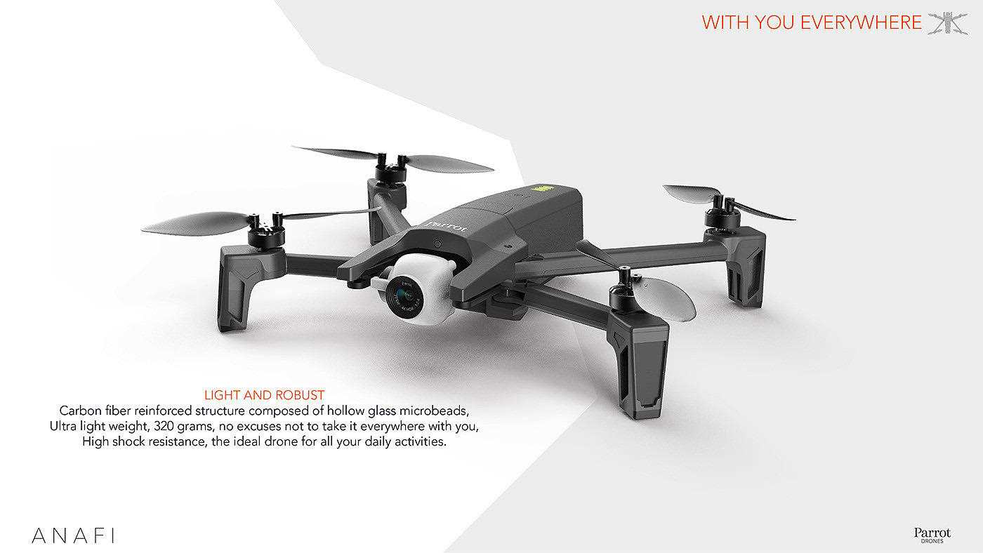 Parrot ANAFI，UAV，intelligence，