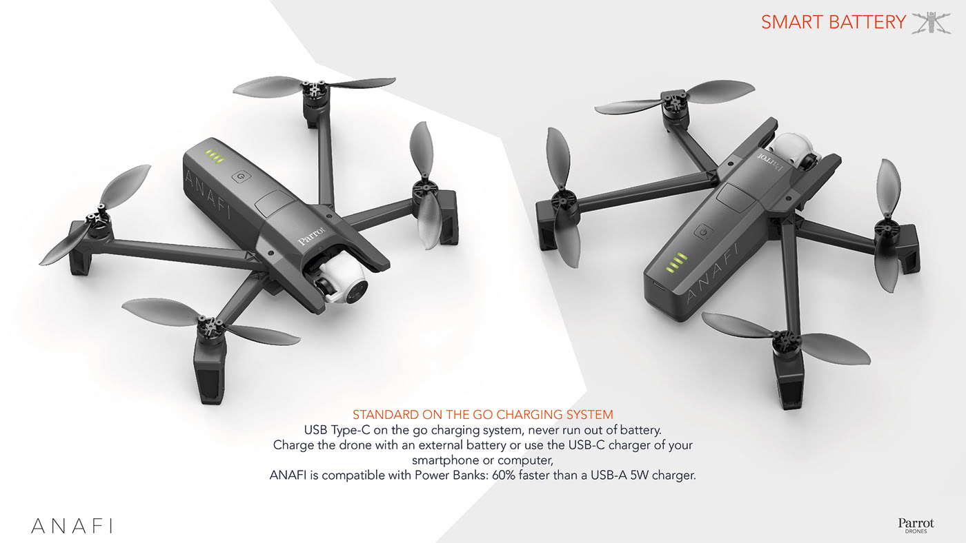 Parrot ANAFI，UAV，intelligence，