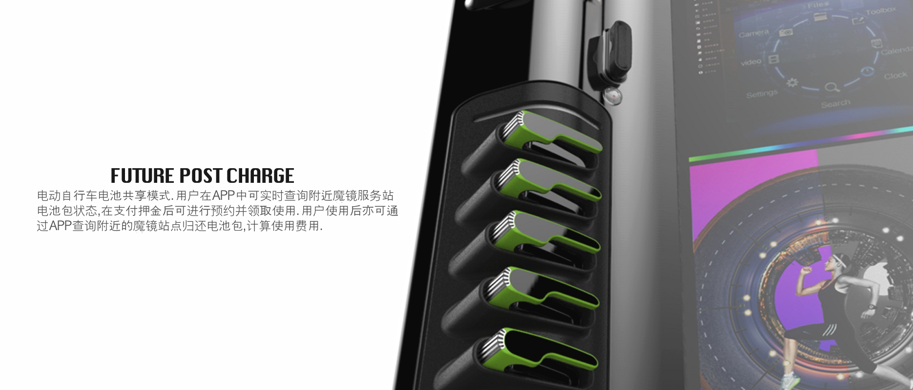 Industrial design energy charging interconnection and sharing，