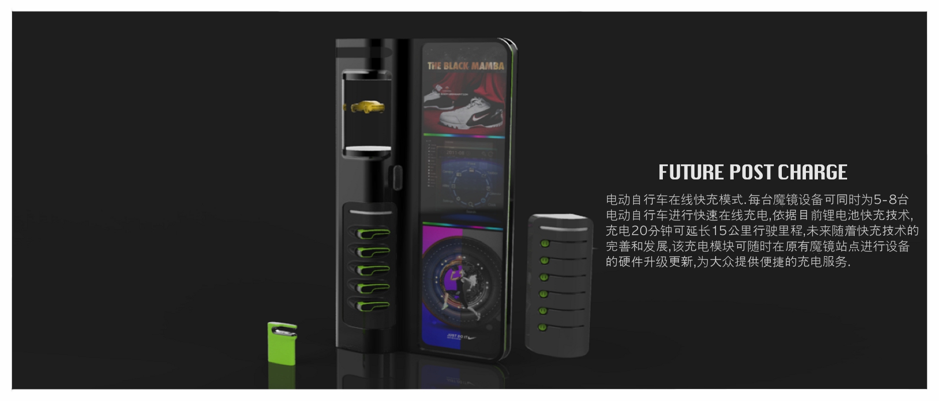 Industrial design energy charging interconnection and sharing，