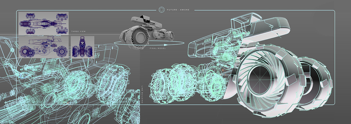 Alias，Mars，Vehicle design，Automatic design，future，