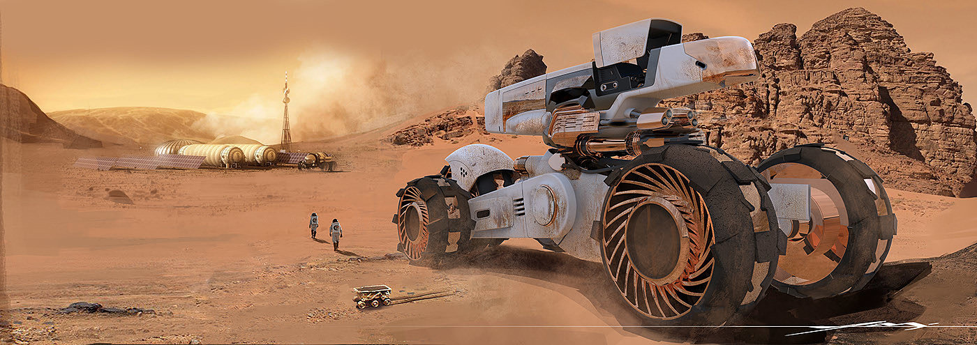 Alias，火星，车辆设计，自动化设计，未来，