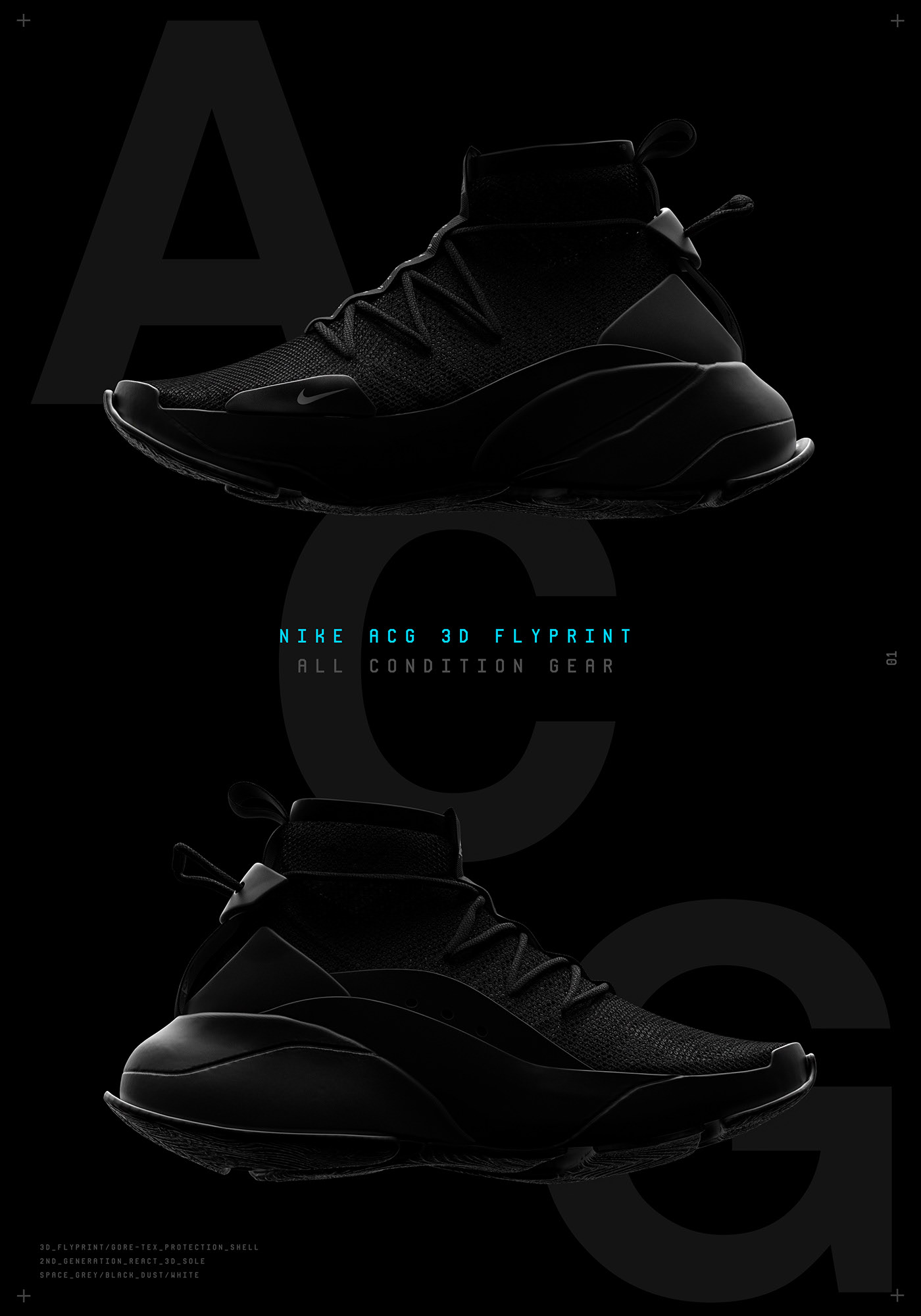 3D printing，concept，outdoors，sneakers，Nike，