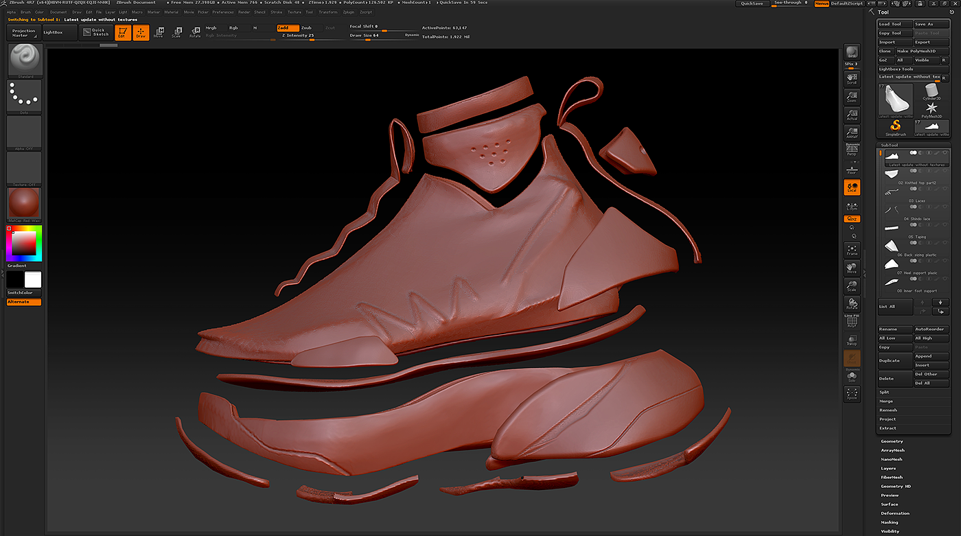 3D printing，concept，outdoors，sneakers，Nike，