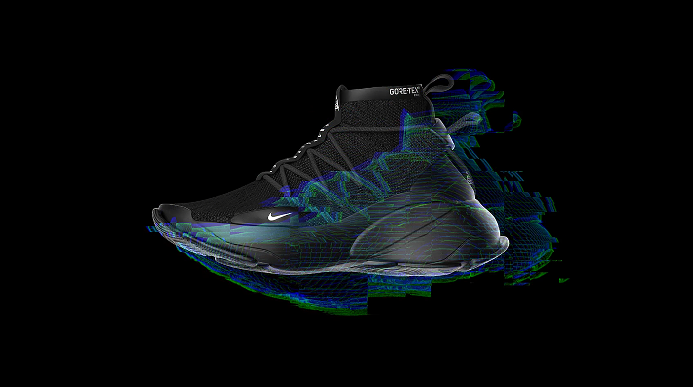 3D printing，concept，outdoors，sneakers，Nike，