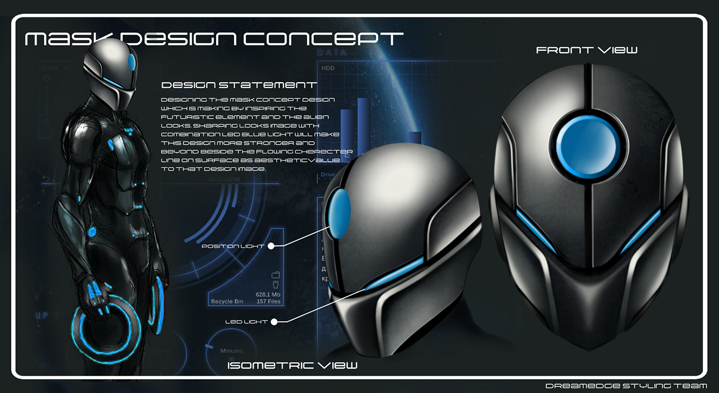 concept，future，Helmet，