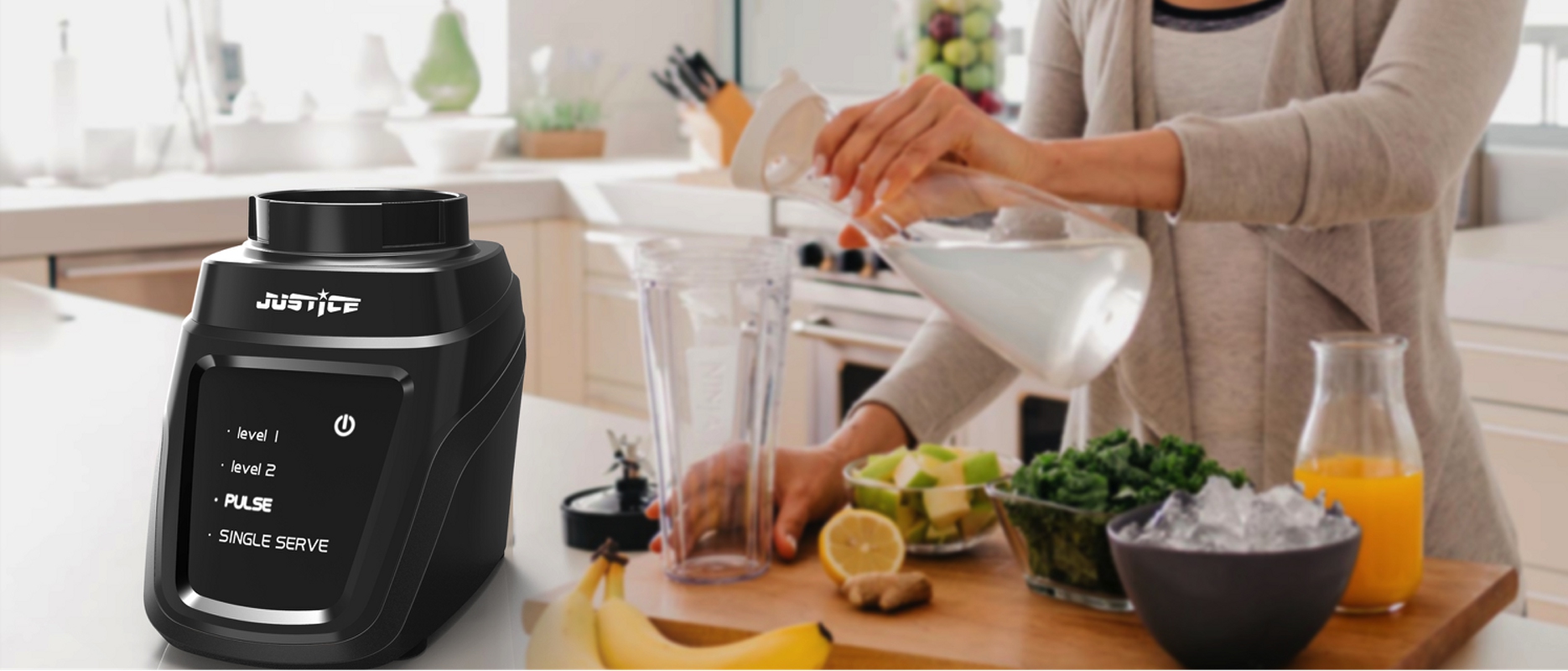 Ice crusher food mixer，