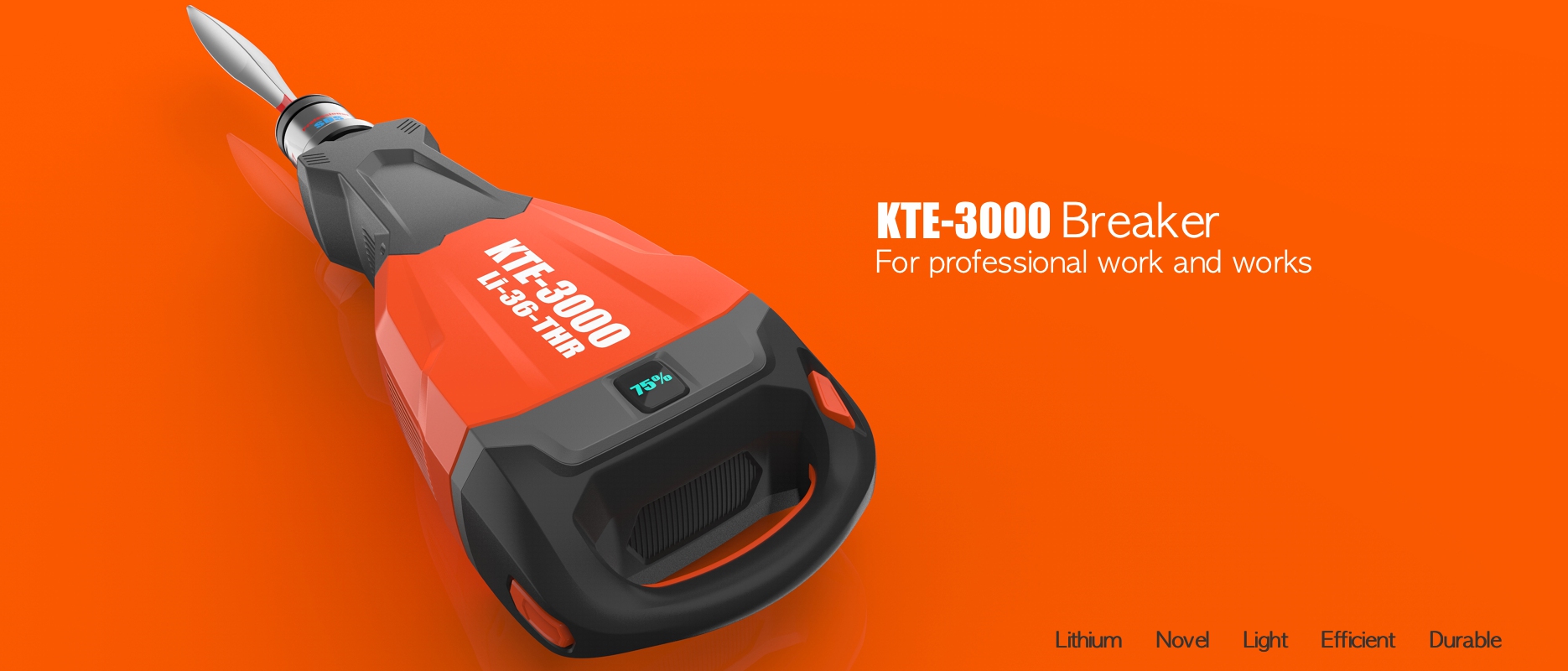 Electric pick lithium battery cordless tool，