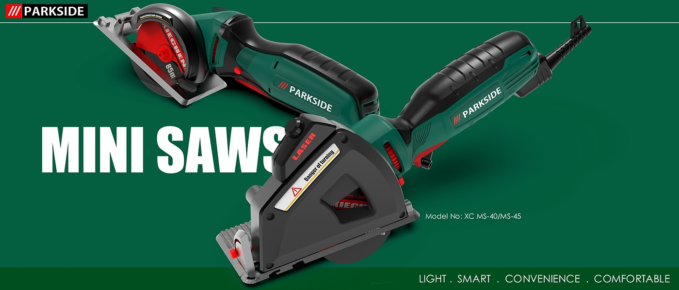 Mini saw power tool desktop cutting，