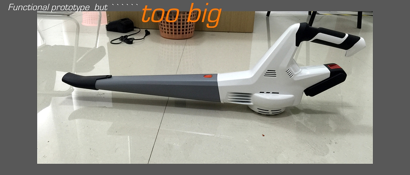 Lithium electric garden tool hair dryer，