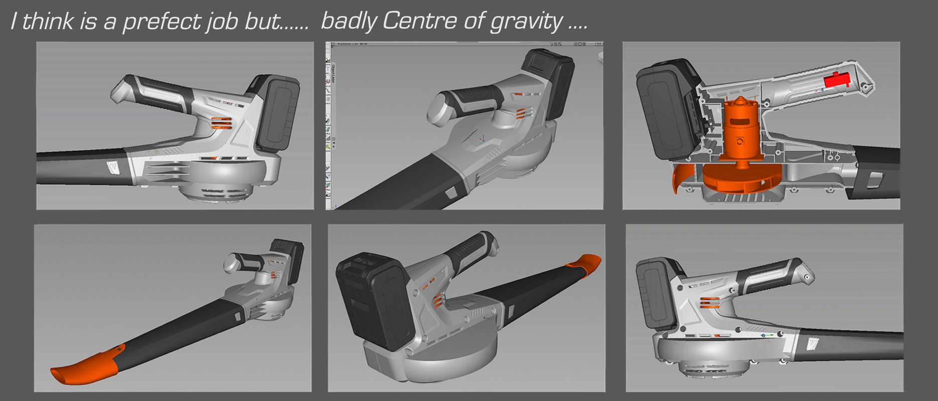 Lithium electric garden tool hair dryer，