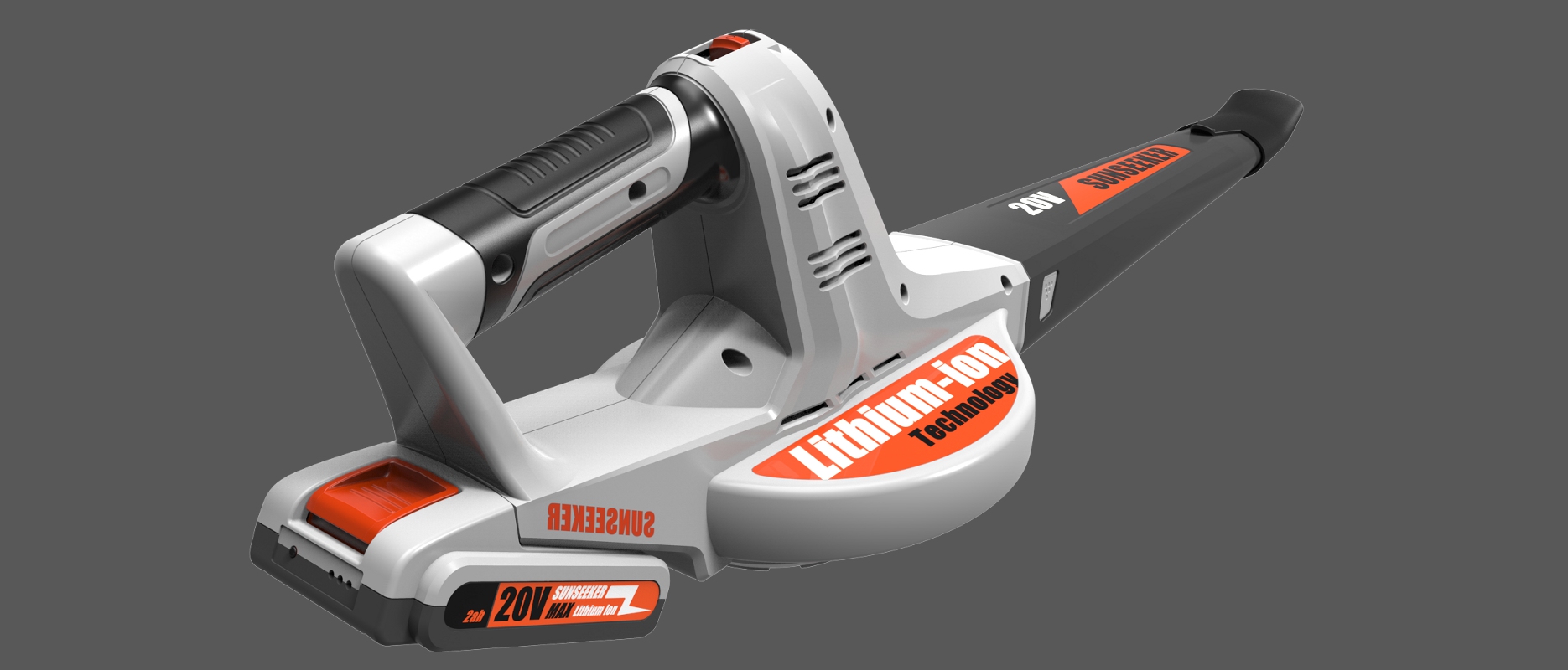 Lithium electric garden tool hair dryer，