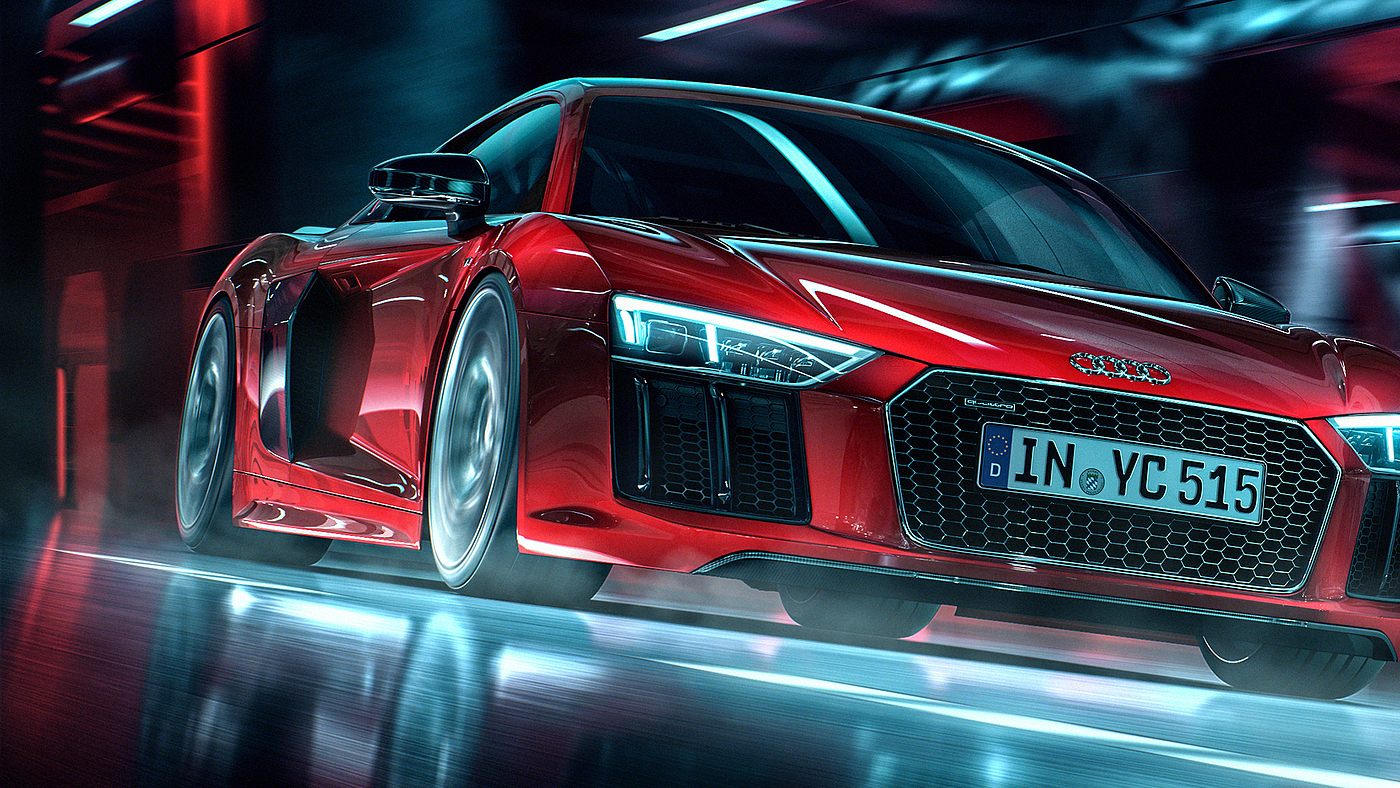 R8，Design，Touch up，audi，