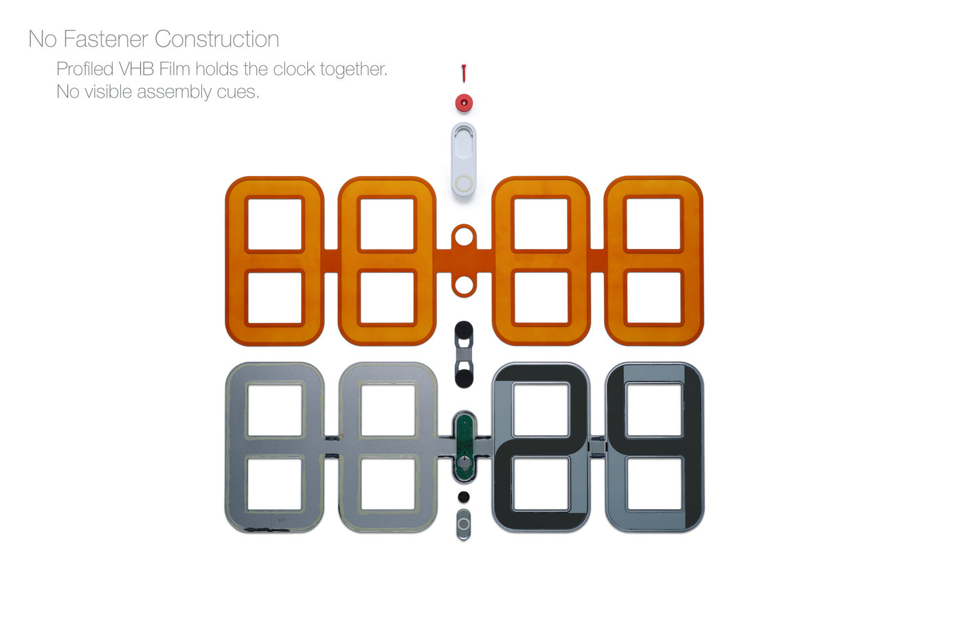 surface，Clock，ClockONE，ultrathin，originality，