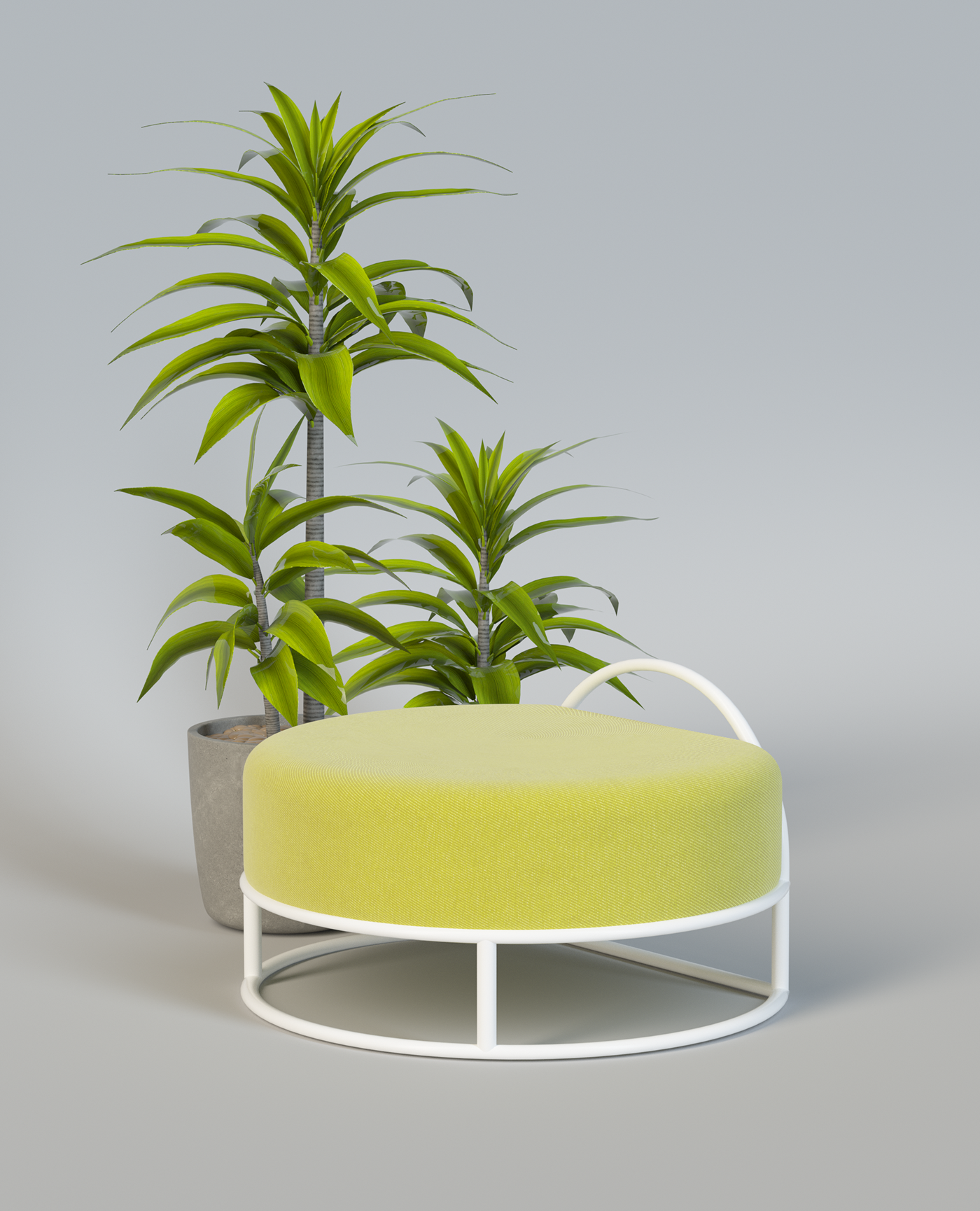 NEW BAUHAUS，Coffee table, pouf, shelf，industrial design，illustration，furniture design ，