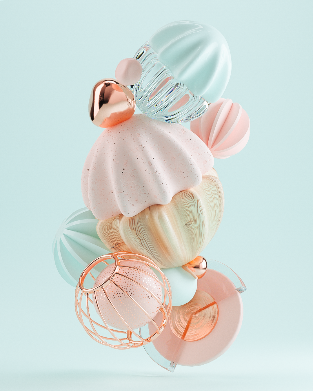 3D Nonsense，Creative guidance，Digital art，illustration，