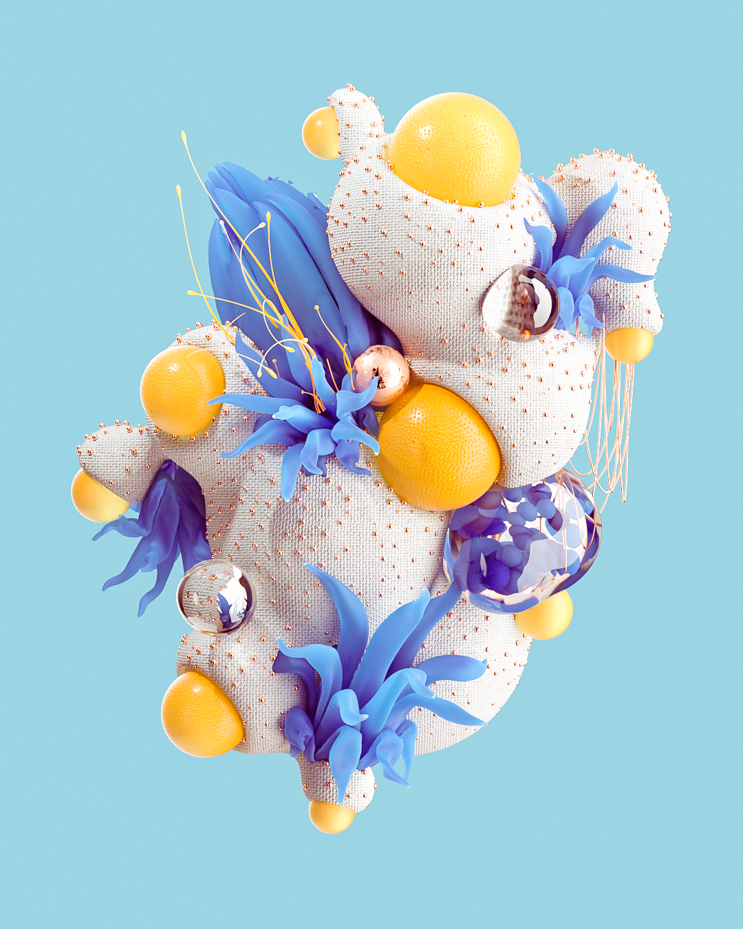 3D Nonsense，Creative guidance，Digital art，illustration，