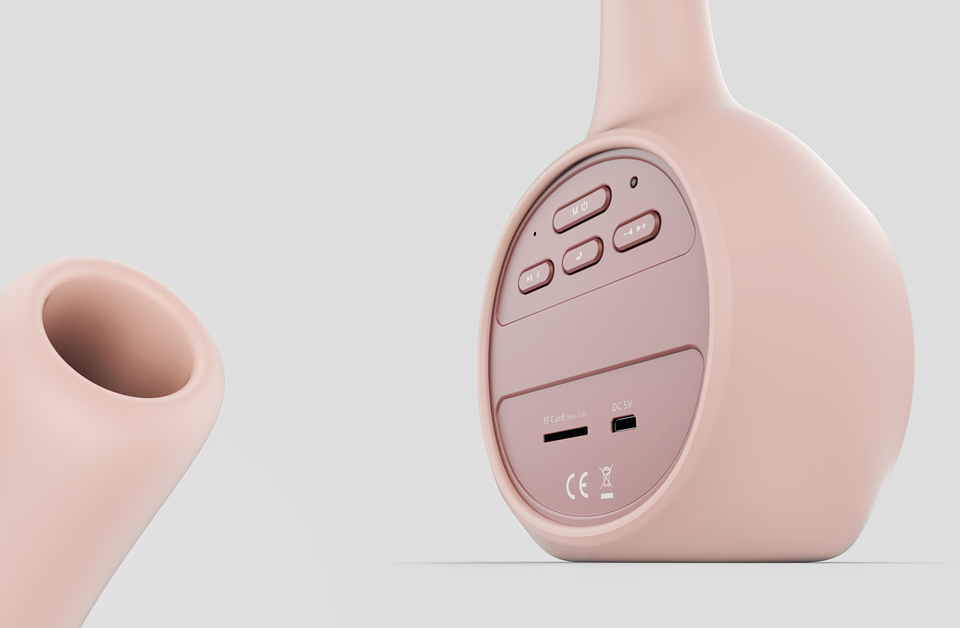 loudspeaker box，Creative products，Household products，Electronic vase，product design，
