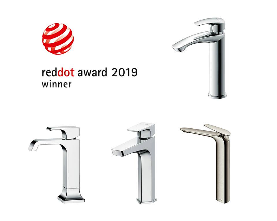 toto，2019 red dot product design award，Red dot award，reddot，water tap，